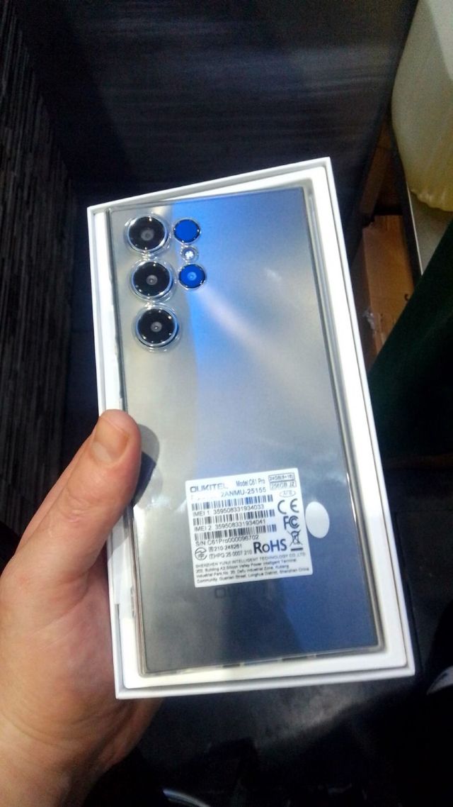 OUKITEL C61 Pro 256GB nero