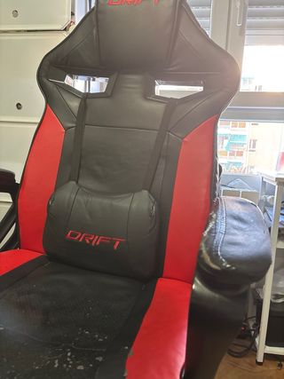 Silla Gamer Drift Negra y Roja