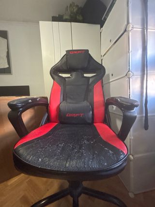 Silla Gamer Drift Negra y Roja