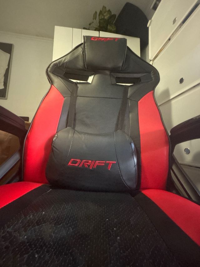 Silla Gamer Drift Negra y Roja