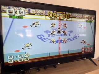 Consola Sega Mega Drive II Negra + 4 Juegos