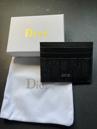 Tarjetero Dior Negro