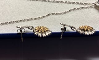 Conjunto Eguzkilore: Colgante y Pendientes