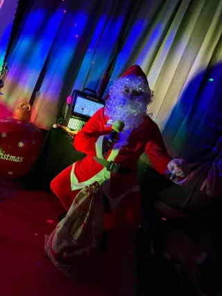 Servicio de Papa Noel a domicilio.