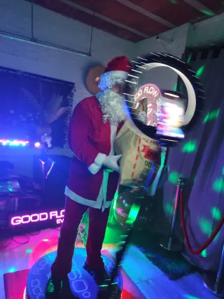 Servicio de Papa Noel a domicilio.