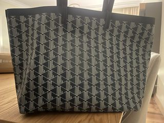 Bolso Lacoste Azul y Blanco Nuevo