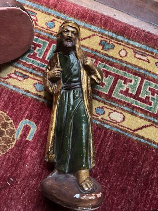 Nacimiento antiguo figuras