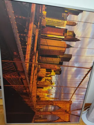 Cuadro Puente Brooklyn Skyline