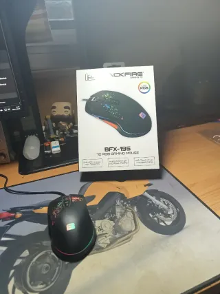 Ratón Gaming RGB Blackfire