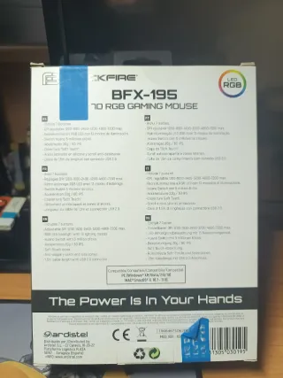 Ratón Gaming RGB Blackfire