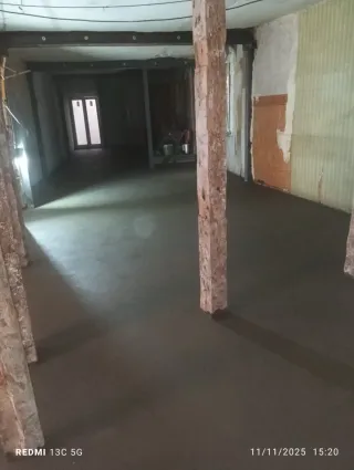 Soleras de hormigón y mortero.