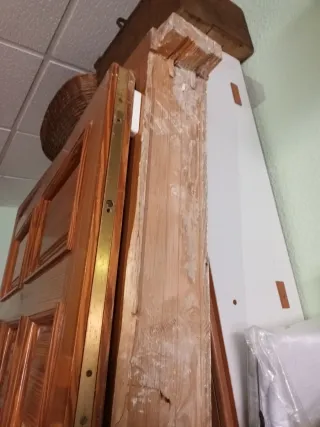 Puerta Exterior Blindada de roble