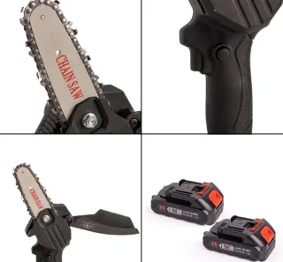 Motosega Elettrica 48V con 2 Batterie