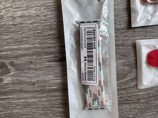 Correas de reloj de silicona (rosa y naranja)