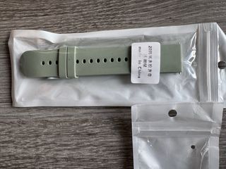 Correas de reloj de silicona (rosa y naranja)