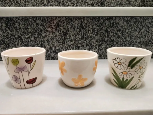 Maceteros decorativos de cerámica