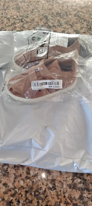 Zapatos niño talla 26 marrones