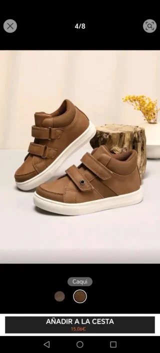 Zapatos niño talla 26 marrones