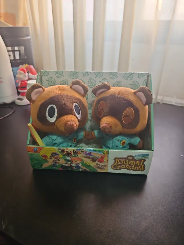 Peluche Tendo y Nendo Animal Crossing