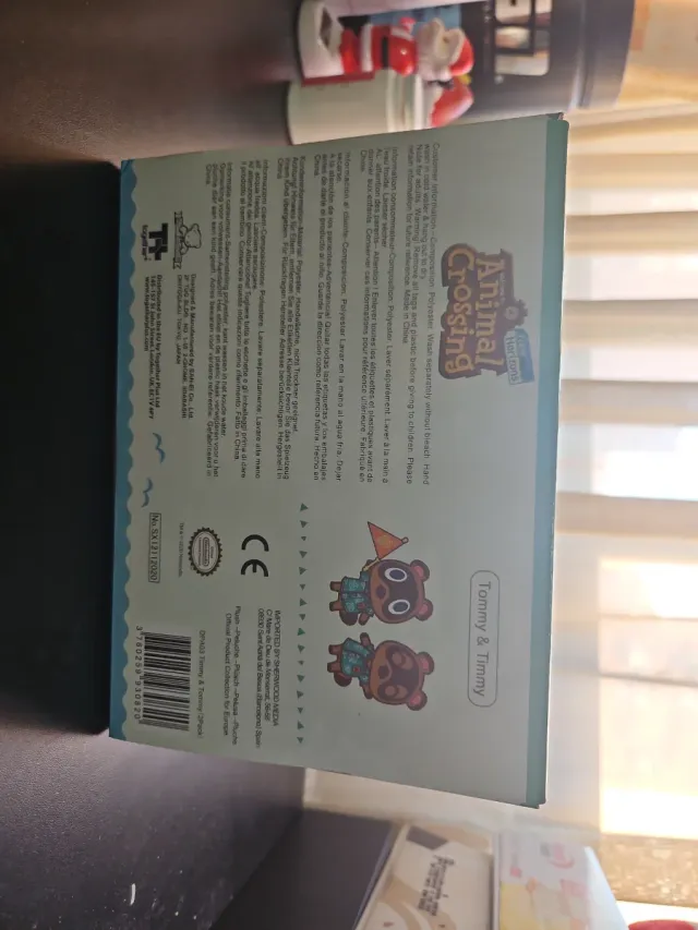 Peluche Tendo y Nendo Animal Crossing