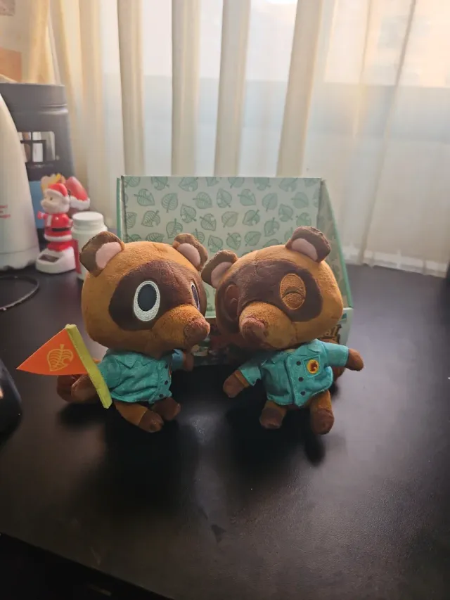 Peluche Tendo y Nendo Animal Crossing