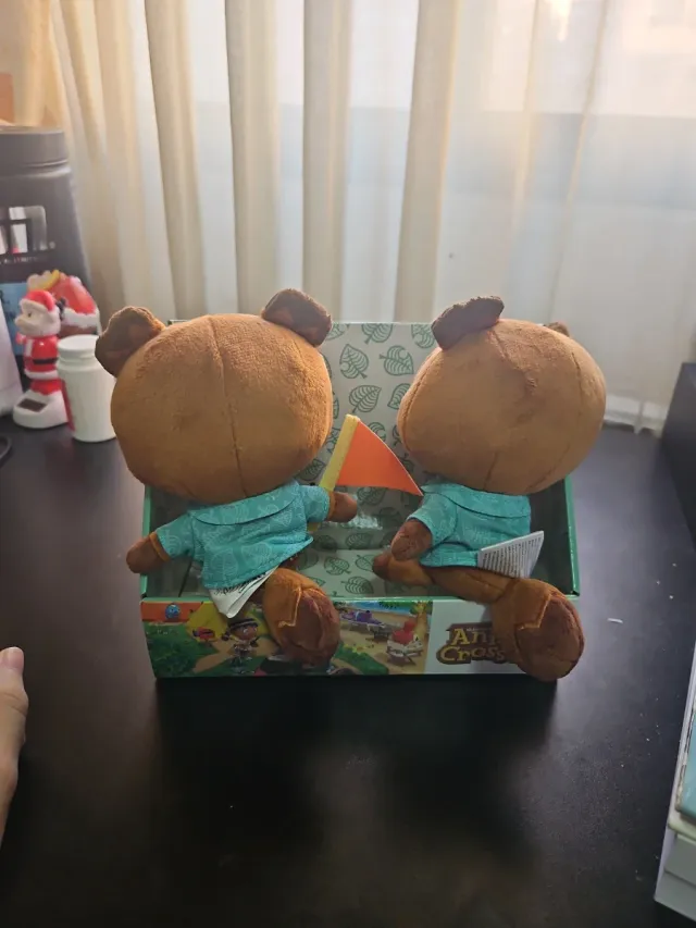 Peluche Tendo y Nendo Animal Crossing