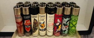 Confezione da 48 accendini Clipper assortiti