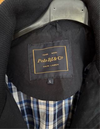 Chaqueta Polo RL & Co azul marino talla L