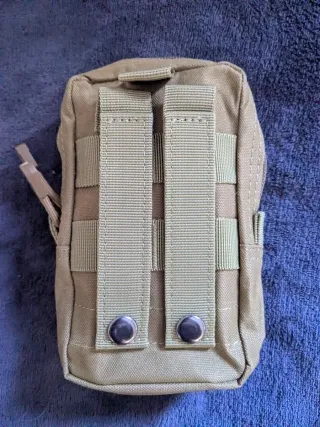 Pouch Táctico Molle color Coyote para mochilas