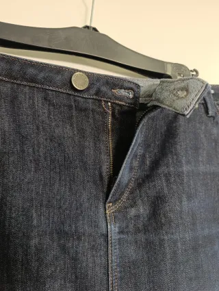 Falda azul vaquera Zara