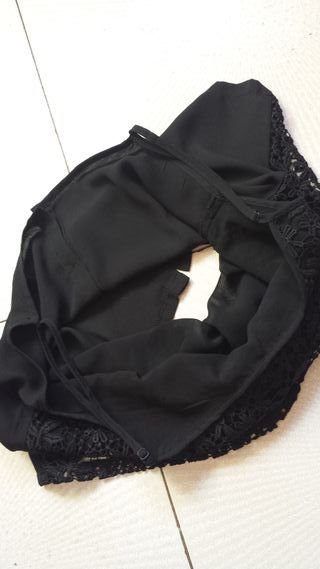 Nuevo Top sexy todo bordado flores