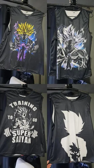 Camisetas Tirantes Dragon Ball Talla M