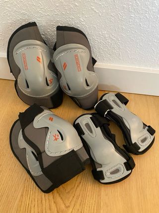 Patines en línea T40 y protecciones