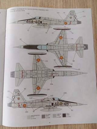 Maqueta F-5A Freedom Fighter 1/72 Italeri
