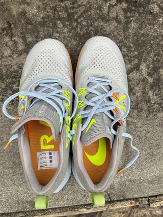 Zapatillas Nike React Pegasus Trail Gris Naranja