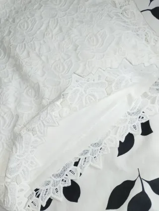 Falda SuiteBlanco blanca encaje