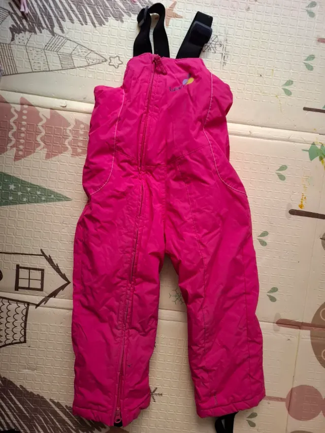 Pantalónes de esquí para niña 4 años