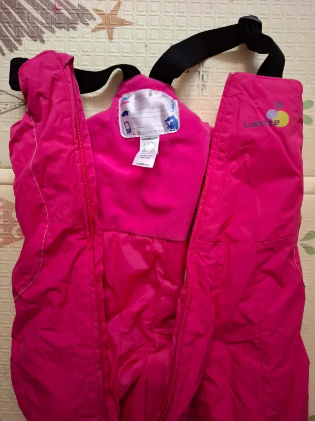 Pantalónes de esquí para niña 4 años