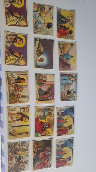 Cromos La Vida de Jesucristo Bruguera 1956