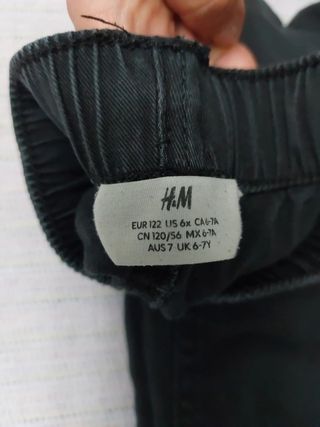 Pantalone bimbo cargo H&M taglia 6/7 anni