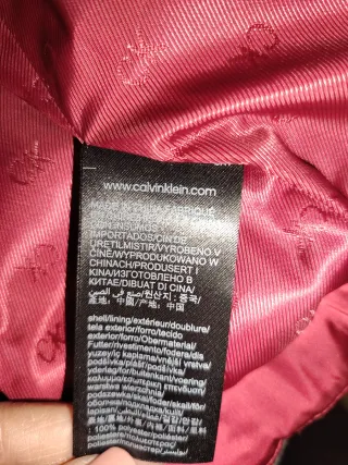 Piumino Calvin Klein Jeans rosso