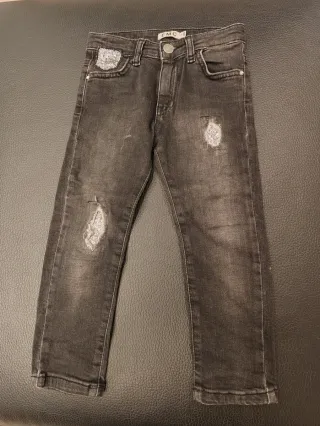 Jeans bambina EMC neri taglia 3 anni