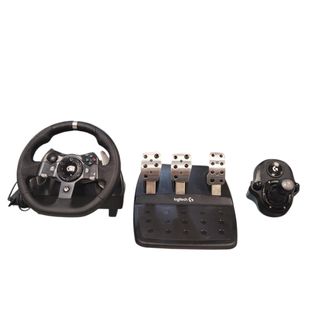 VOLANTE LOGITECH G920 XBOX ONE/SERIES X/S + PEDALI + SHIFTER + ALIMENTATORE