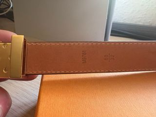 Cinturone Louis Vuitton Marrone e Dorato