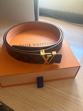 Cinturone Louis Vuitton Marrone e Dorato