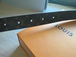 Cinturone Louis Vuitton Marrone e Dorato