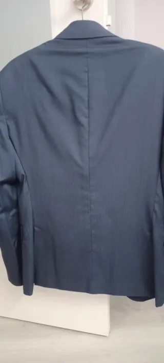 Chaqueta Americana Massimo Dutti Azul Talla 48