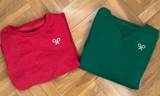 Pack 2 Sudaderas Silbon M Rojo y Verde