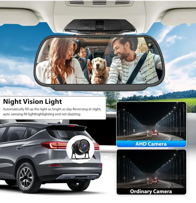 ✅Espejo retrovisor Android HD 1080P a estrenar ✅