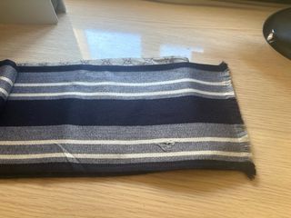 Bufanda Gucci Seda Beige y Marrón